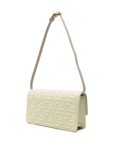 Baguette Leather Wallet On Chain - Fendi - Modalova