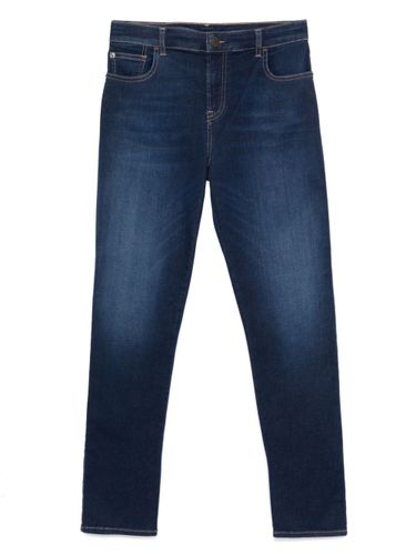 Skinny Denim Cotton Jeans - Emporio Armani - Modalova