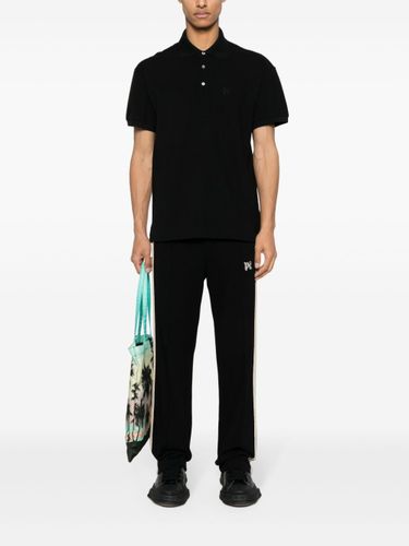 Short-sleeved Polo Shirt - Palm Angels - Modalova