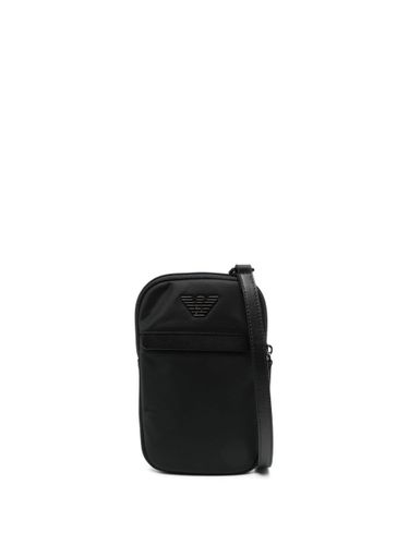 Logo Nylon Phone Case - Emporio Armani - Modalova