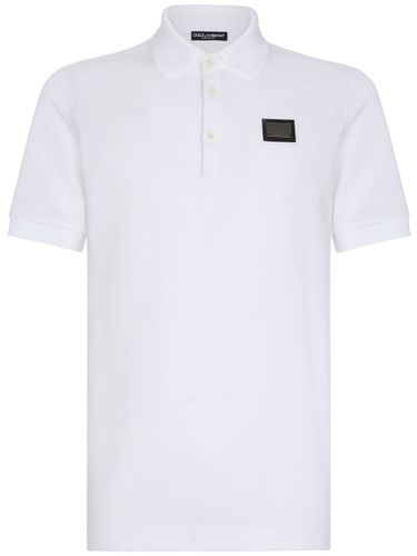 Dolce & Gabbana Polo With Logo - Dolce & Gabbana - Modalova