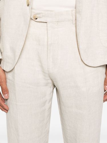 MANUEL RITZ- Two-piece Linen Suit - Manuel Ritz - Modalova