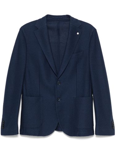 Single-Breasted Jacket - Luigi Bianchi - Modalova