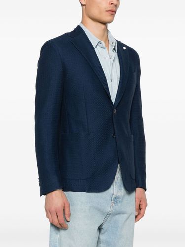 Single-breasted Jacket - Luigi Bianchi - Modalova