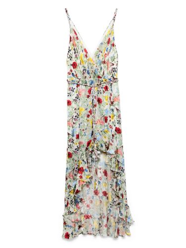 Tara Printed Long Dress - ALICE+OLIVIA - Modalova