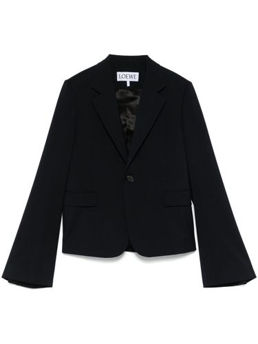 Loewe Wool Single-Breasted Jacket - Loewe - Modalova