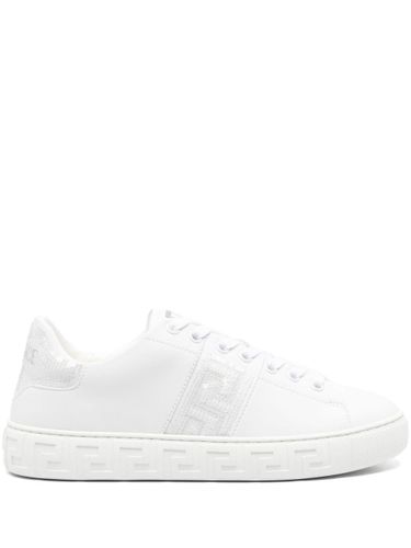 Versace Greca Sequined Sneakers - Versace - Modalova
