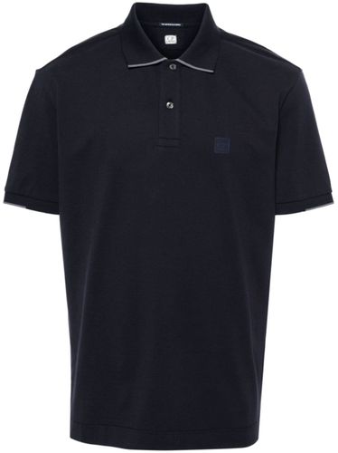 C. P. COMPANY Logo Cotton Polo Shirt - C.P. COMPANY - Modalova