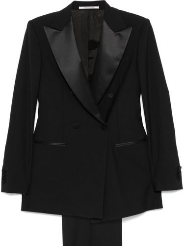 Wool Double-Breasted Suit - Tagliatore - Modalova