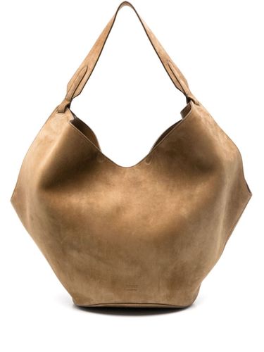 Lotus Medium Leather Shoulder Bag - KHAITE - Modalova