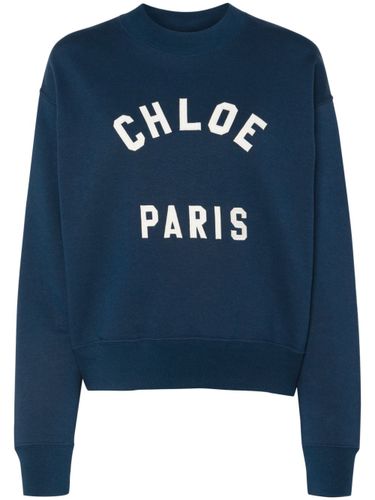 Chloè Logo Cotton Sweatshirt - Chloè - Modalova