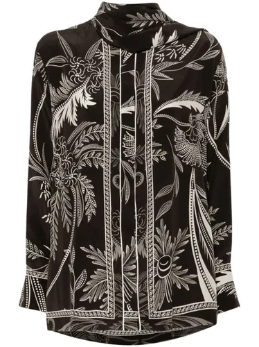 Printed Silk Shirt - FOR RESTLESS SLEEPERS - Modalova