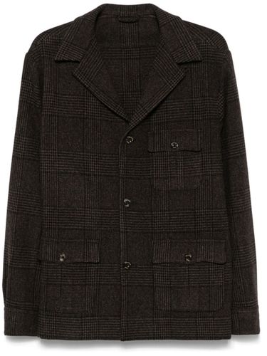 Wool Single-Breasted Jacket - FINAMORE 1925 NAPOLI - Modalova