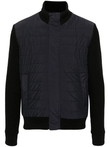 Herno Nylon And Wool Bomber Jacket - Herno - Modalova