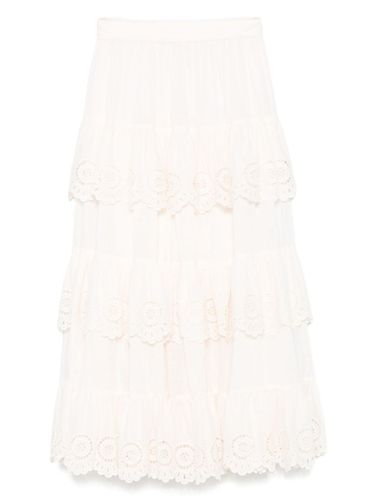 Lucky Embroidered Midi Skirt - Zimmermann - Modalova
