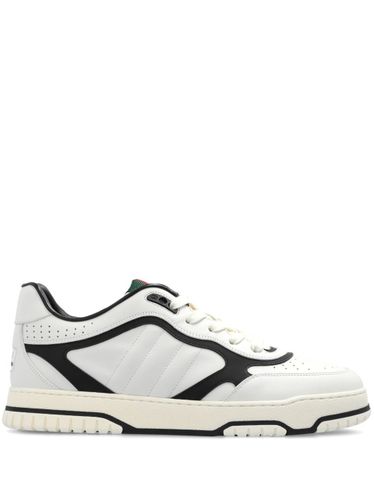Gucci Re-Web Leather Sneakers - Gucci - Modalova
