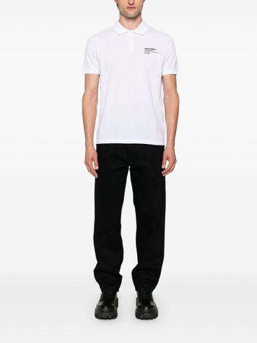 DSQUARED2- Logo Cotton Polo Shirt - Dsquared2 - Modalova