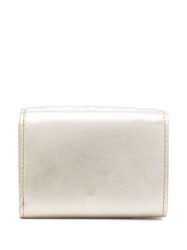 Baguette Leather Trifold Wallet - Fendi - Modalova