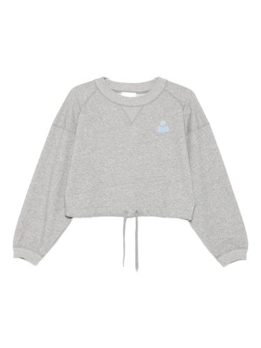 Margo Logo Cotton Crewneck Sweatshirt - MARANT ETOILE - Modalova