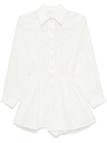 Zimmermann Crush Linen Playsuit - Zimmermann - Modalova