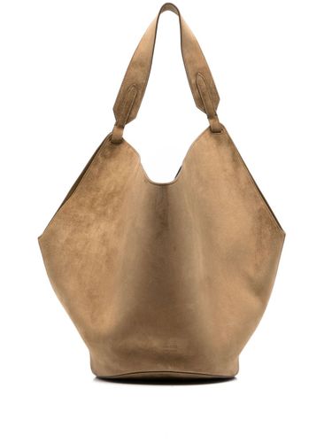 Lotus Medium Leather Shoulder Bag - KHAITE - Modalova