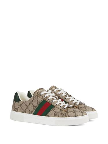 GUCCI- Ace Web Detail Sneakers - Gucci - Modalova