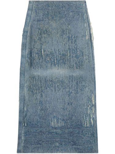 Diesel Denim Midi Skirt - Diesel - Modalova