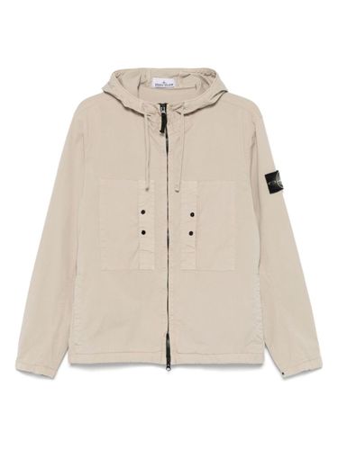 Cotton Short Parka Coat - Stone Island - Modalova