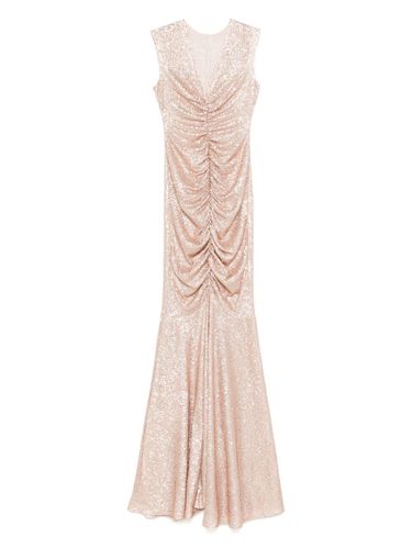 Fishtail Shirred Long Dress - Norma Kamali - Modalova