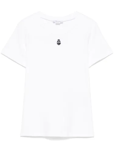 Skull Cotton T-Shirt - Alexander McQueen - Modalova