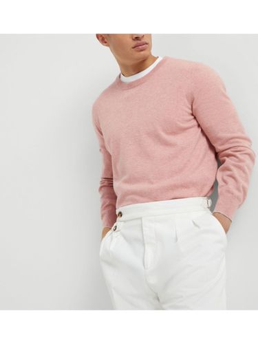 Cashmere Crewneck Sweater - Brunello Cucinelli - Modalova