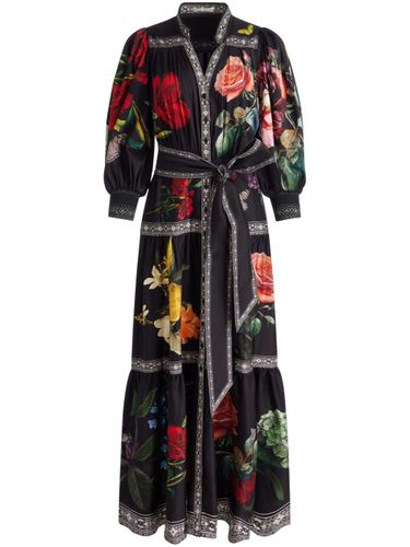 ALICE+OLIVIA Printed Long Dress - ALICE+OLIVIA - Modalova