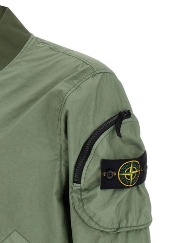 Compass Logo Blouson Jacket - Stone Island - Modalova