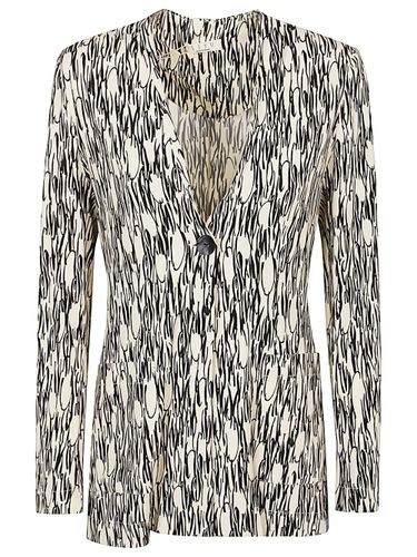 SIYU Printed Single-Breasted Jacket - SIYU - Modalova