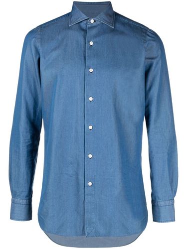 Napoli Cotton Shirt - FINAMORE 1925 NAPOLI - Modalova