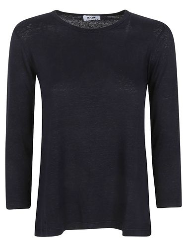 Linen Jersey Long Sleeve T-Shirt - Base - Modalova
