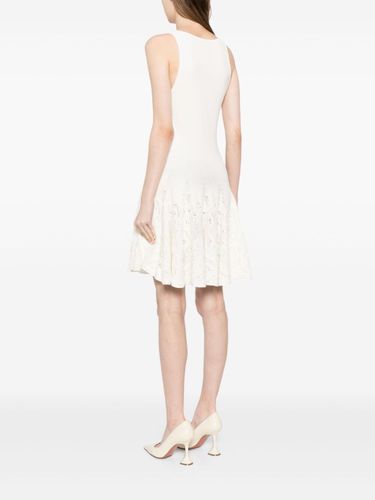 ALAIA- Cotton Lace Skater Dress - Alaia - Modalova