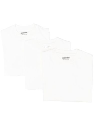 Jil Sander Logo Cotton T-Shirt - Jil Sander - Modalova