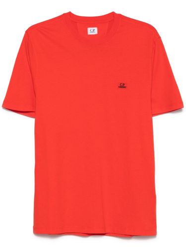 Cotton T-Shirt With Logo - C.P. COMPANY - Modalova