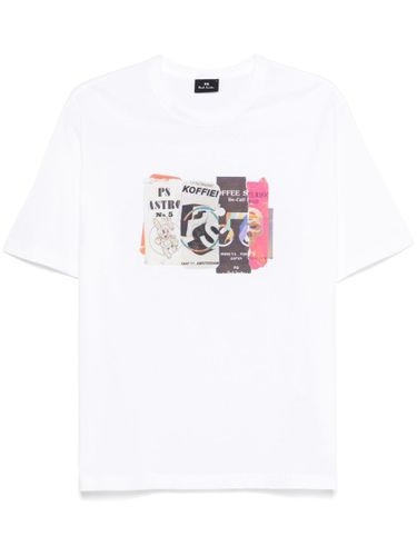 Cut&Paste Cotton T-Shirt - PS PAUL SMITH - Modalova