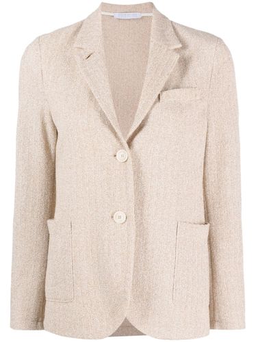 Cotton Blend Single-Breasted Jacket - Harris Wharf London - Modalova