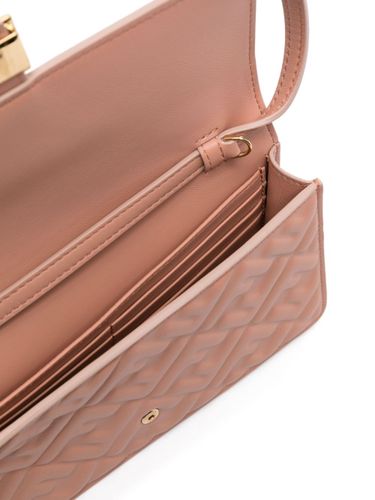Baguette Leather Wallet On Chain - Fendi - Modalova