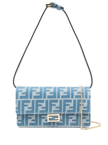 Fendi Baguette Ff Wallet On Chain - Fendi - Modalova