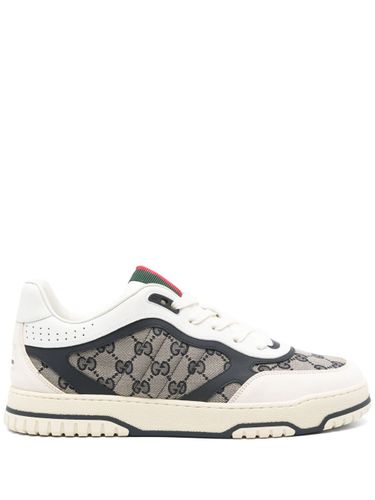 Gucci Re-Web Leather Sneakers - Gucci - Modalova