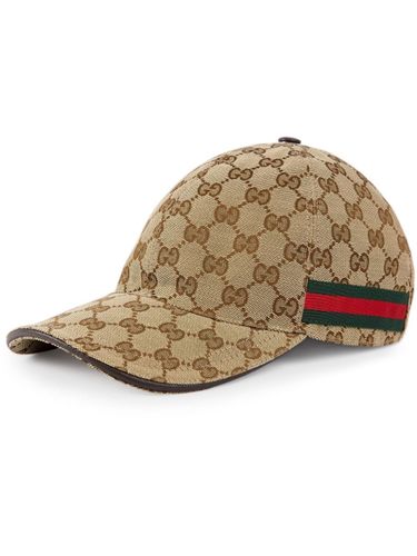 Gucci Web Detail Baseball Cap - Gucci - Modalova