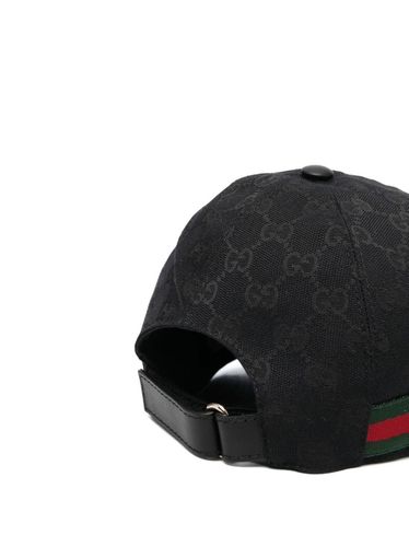 GUCCI- Web Detail Baseball Cap - Gucci - Modalova