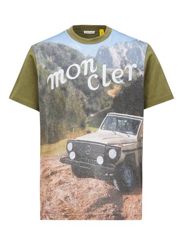 Printed T-Shirt - MONCLER X MERCEDES BY NIGO - Modalova