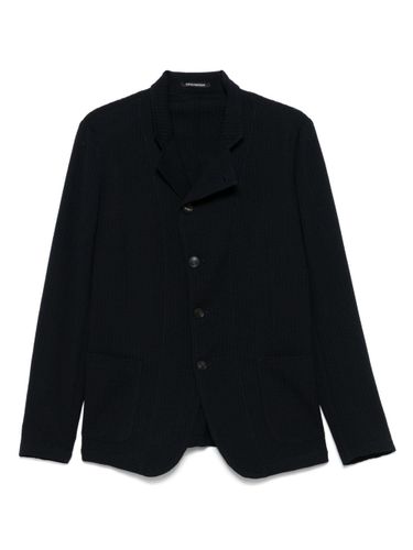 Wool Single-Breasted Blazer Jacket - Emporio Armani - Modalova