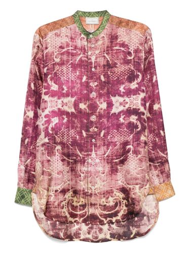 Printed Silk Shirt - Pierre Louis Mascia - Modalova
