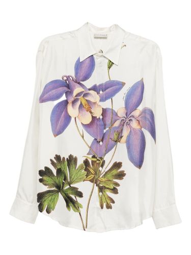 Printed Silk Shirt - Pierre Louis Mascia - Modalova